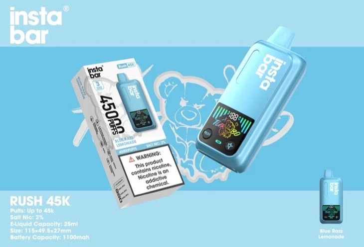 Insta Hyperbar Rush 45K Puffs Disposable Vape Wholesale manufacturers