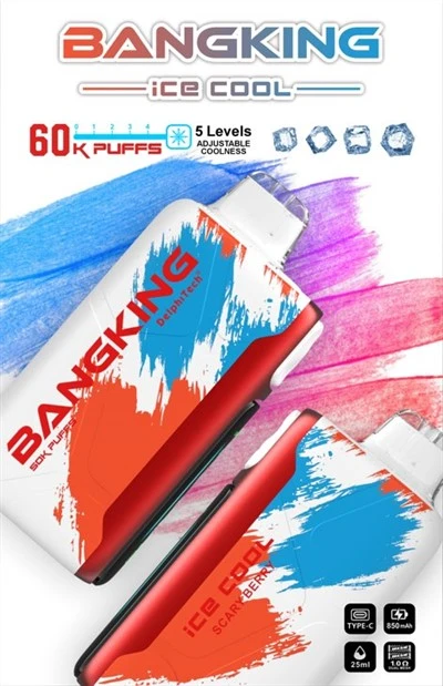 BANG KING BANGKING 60K Puffs Disponibel Vape grossist