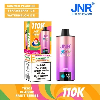 Jnr Triple 3 in 1 110k Påfyllningsbar engångsvape