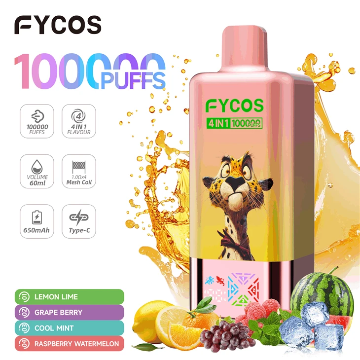 FYCOS 4 IN 1 100K Puffs Disposable Vape factory